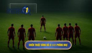 Chiến thuật bóng đá 4-1-4-1 phòng ngự