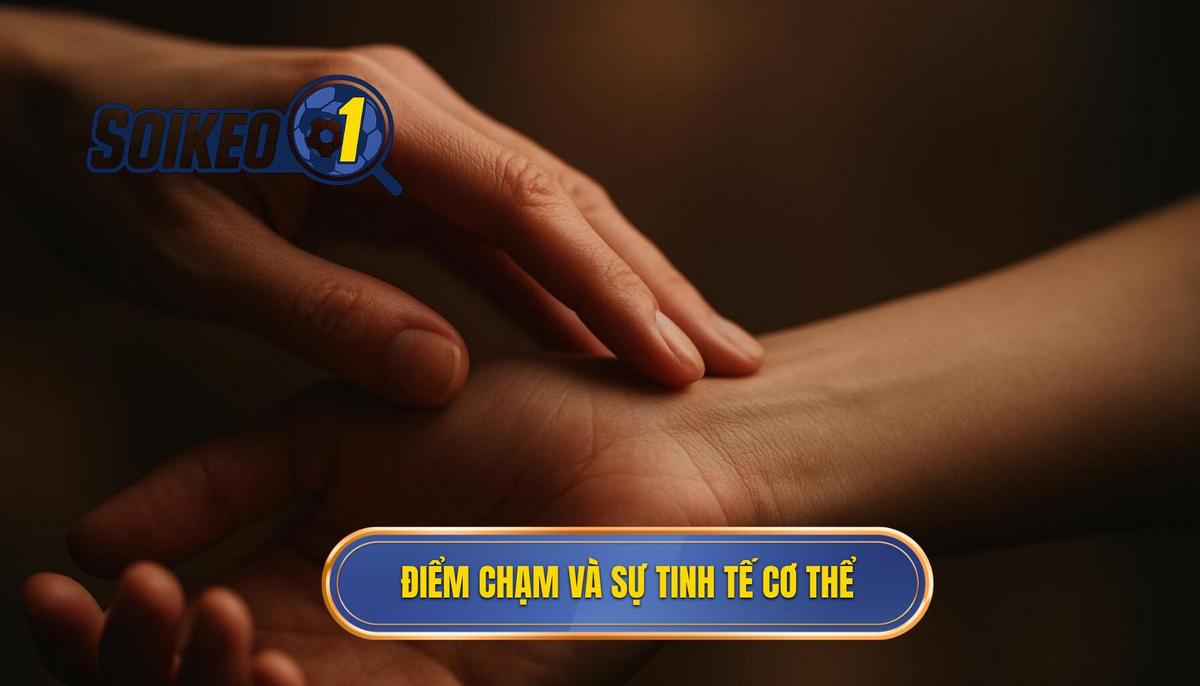 Điểm chạm bóng và sự tinh tế của các bộ phận cơ thể